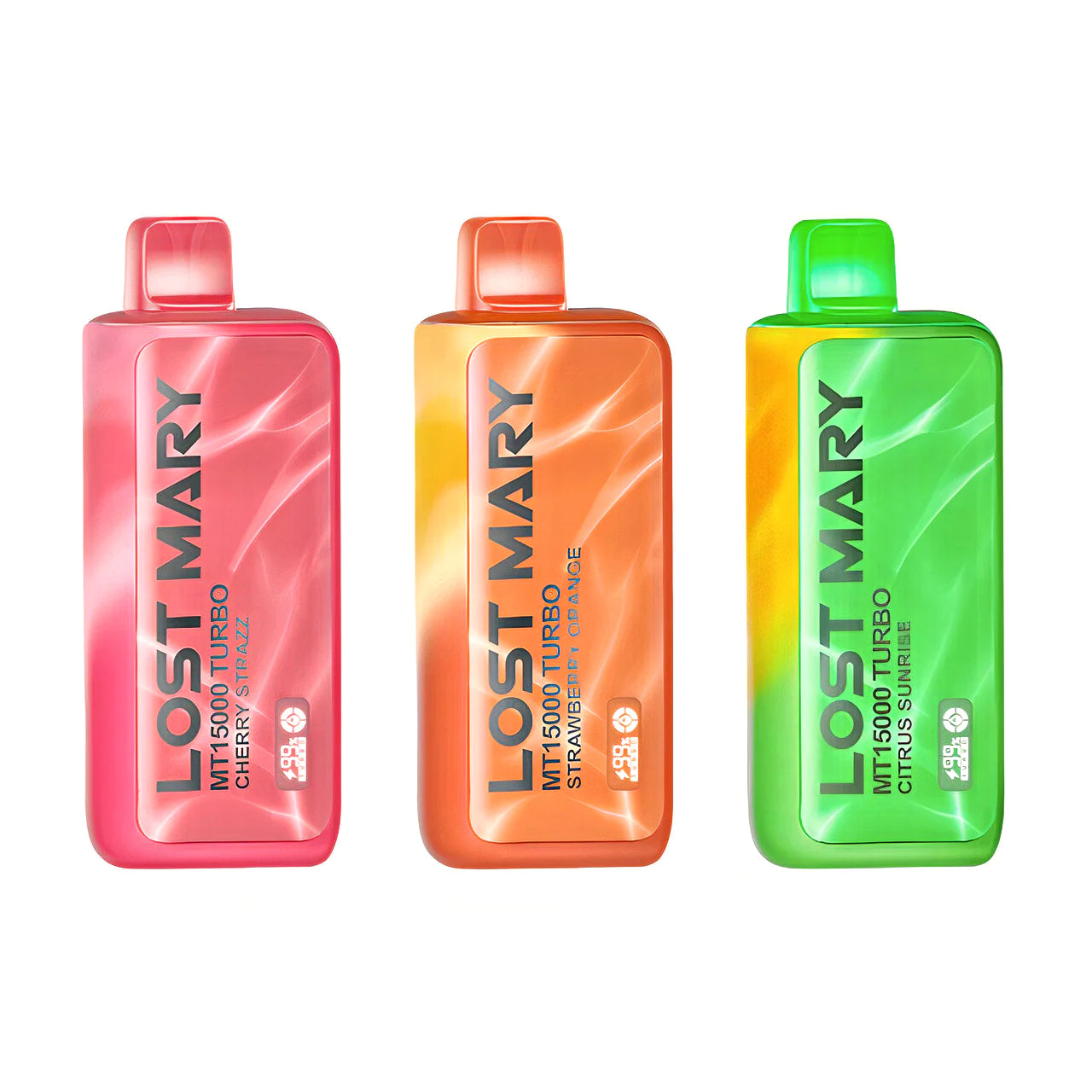 3X Value Pack Lost Mary MT15000 Turbo - Black Coral